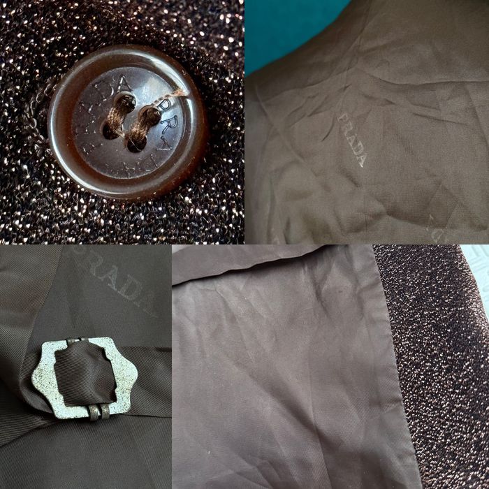 жіночий жилет у стилі Prada archive кінця 80-х – початку 90-х років