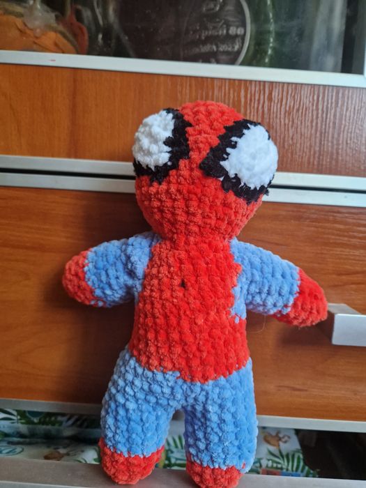 Szydełkowy Spiderman