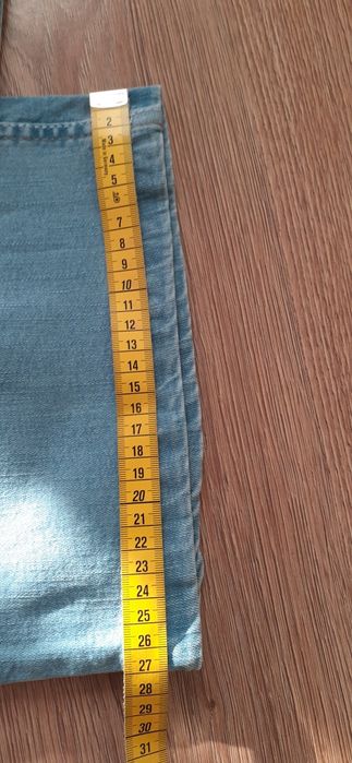 Bermudy jeansowe duże