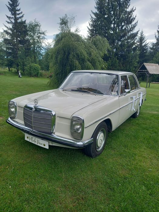 Mercedes w 115 do ślubu,wesele imprezy wynajem