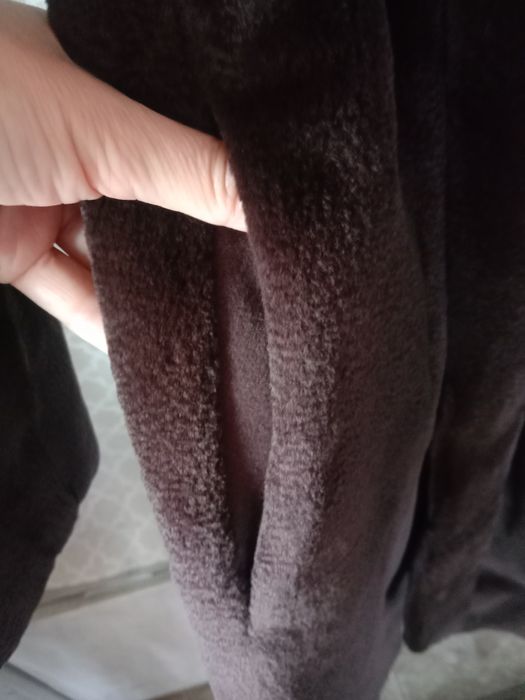 Ego MINK. Норковая (стриженая) шуба с соболем. Ог 104.Натуральная