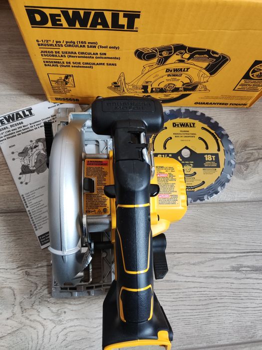 Топ!Потужна циркулярна пила DeWalt DCS 565 b Оригінал!