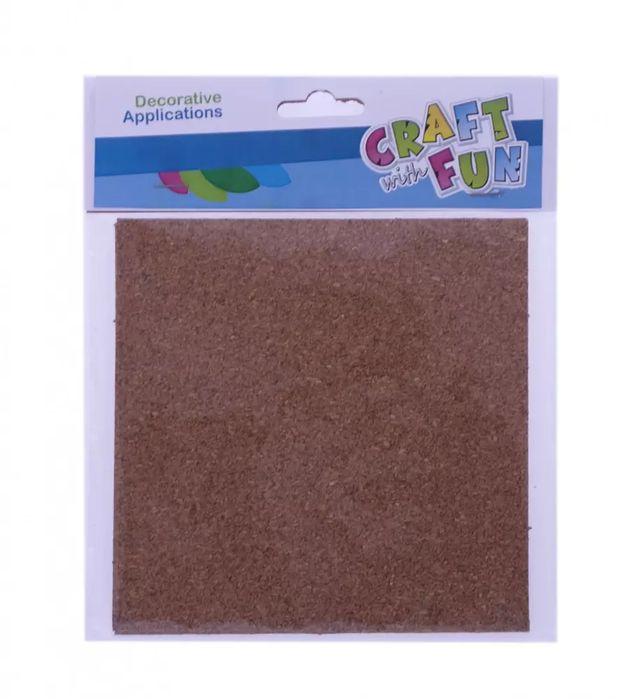 Craft with Fun Ozdoba dekoracyjna Korek 15x15 2szt Pbh 12/144. Craft with Fun
