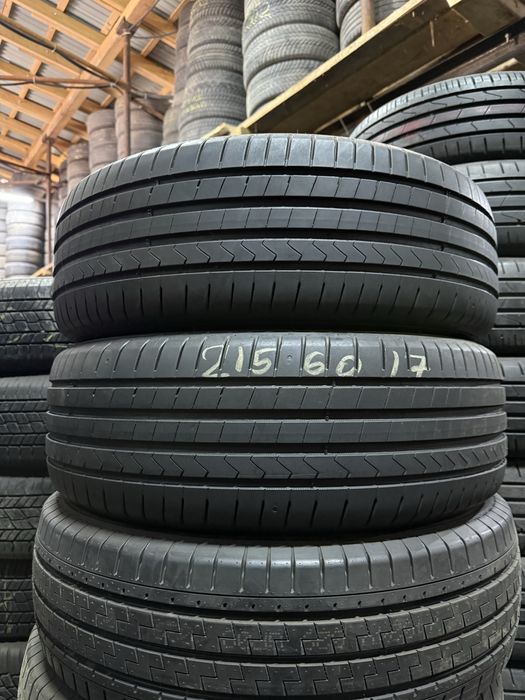 Резина літо 215 60 r17 2 шт Hankook 2023 рік колеса шини літні Gtyres