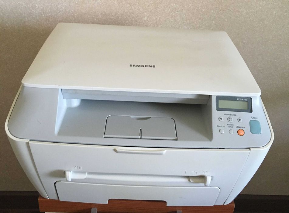 Вечное лазерное МФУ Samsung SCX 4100. Без чипа. Обслужен Гарантия