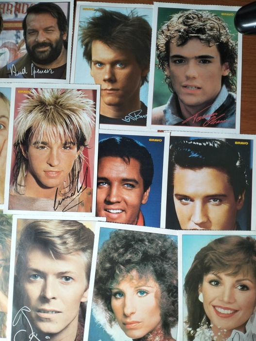 Lote de 12 cromos Revista Bravo