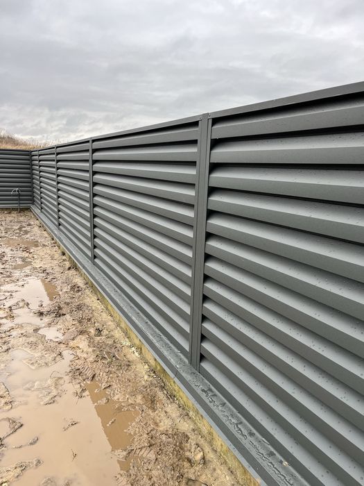 Металочерепиця,Профнасти,Ринви,сучасний паркан