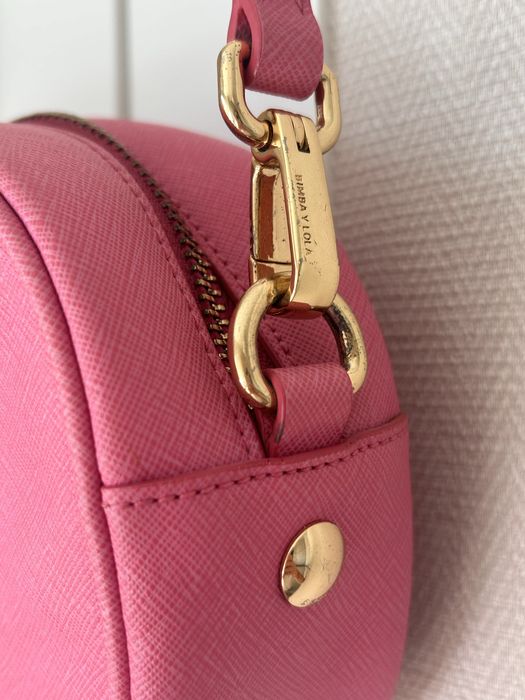 Bimba y Lola mala tiracolo rosa/fúcsia com ferragens douradas