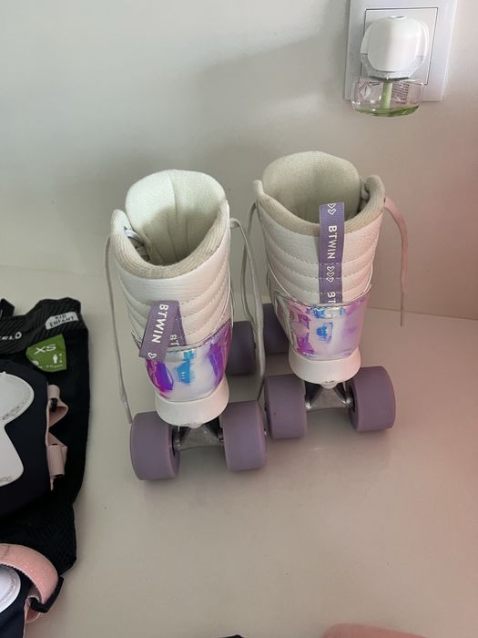 Patins 4 rodas crianca