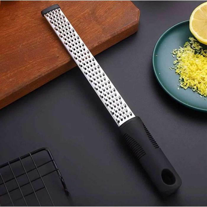 TARKA Ręczna DO CZOSNKU IMBIRU SERA DŁUGA Kuchenna Stalowa Uniwersalna