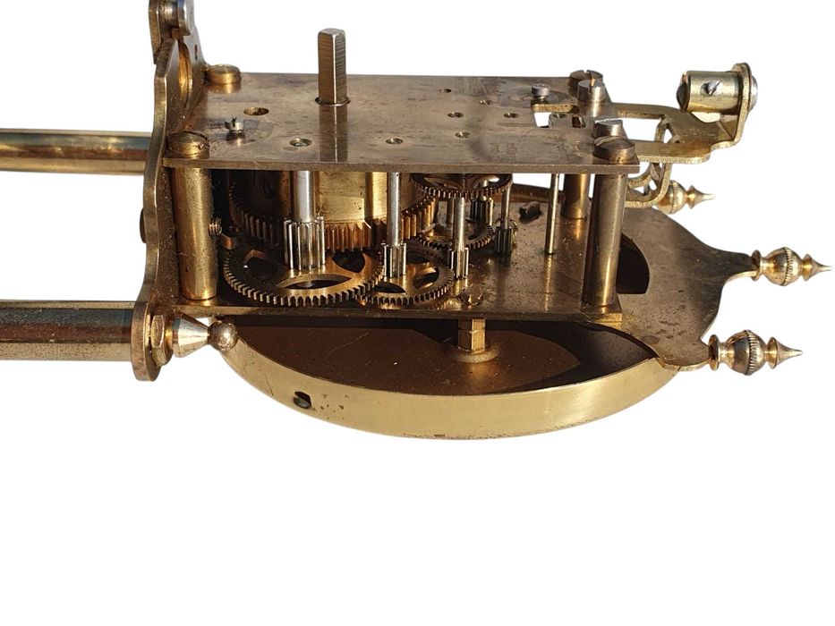 Stary Niemiecki zegar kominkowy roczniaka Kundo unikat kolekcjonerski