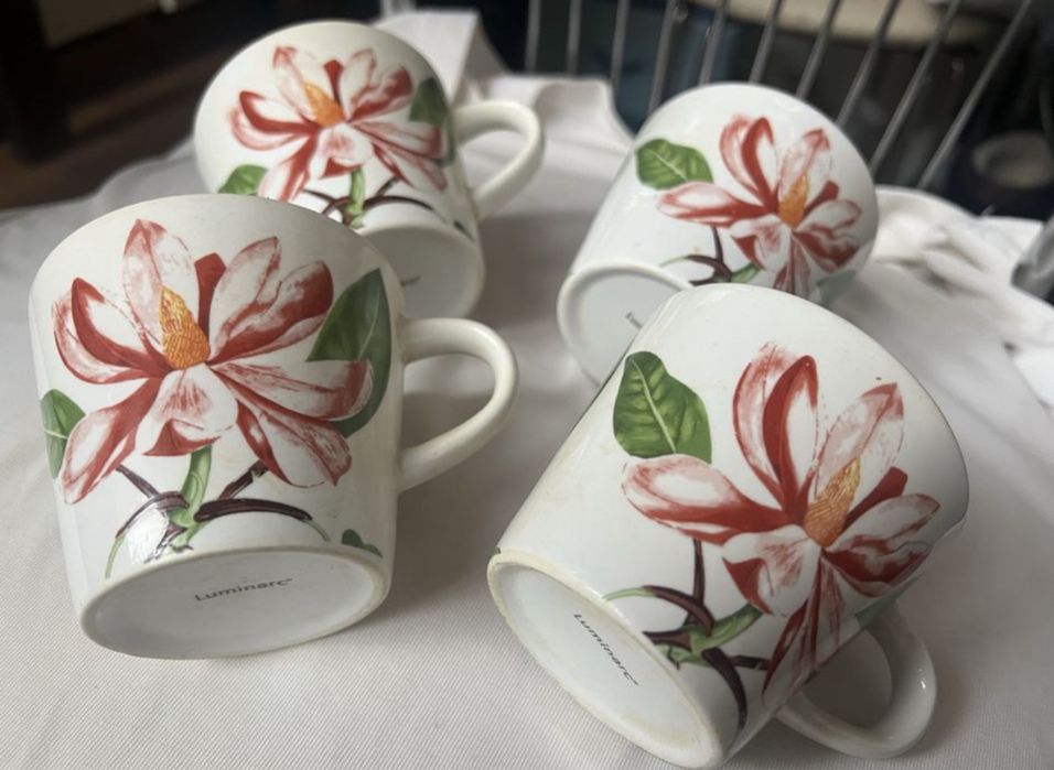 Кофейный  набор чашки черные