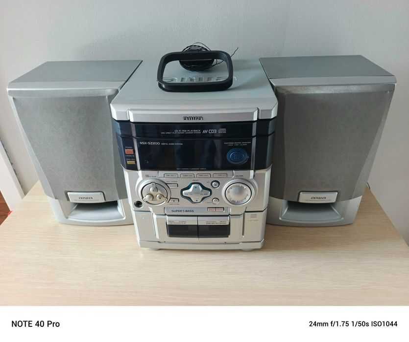 Wieża aiwa sprawna okazja Prl vintage retro