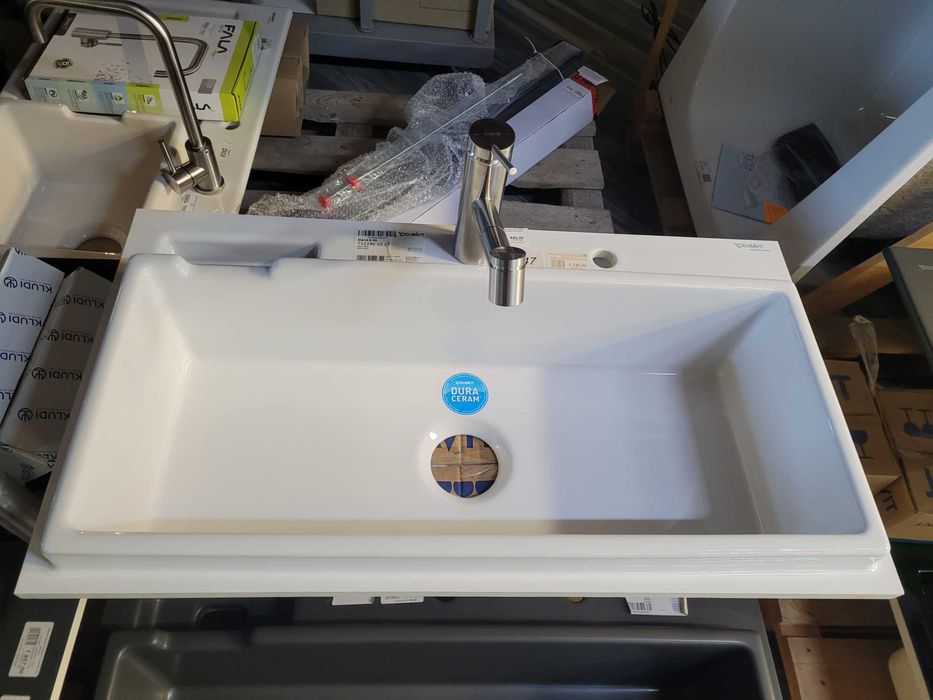 Zlewozmywak Duravit Ceramiczny Biały połysk