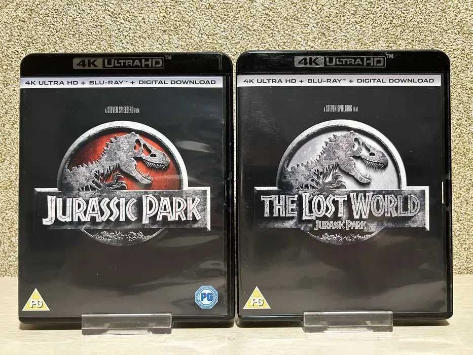4K UHD Blu-ray Человек-паук / Парк Юрского периода с переводом.