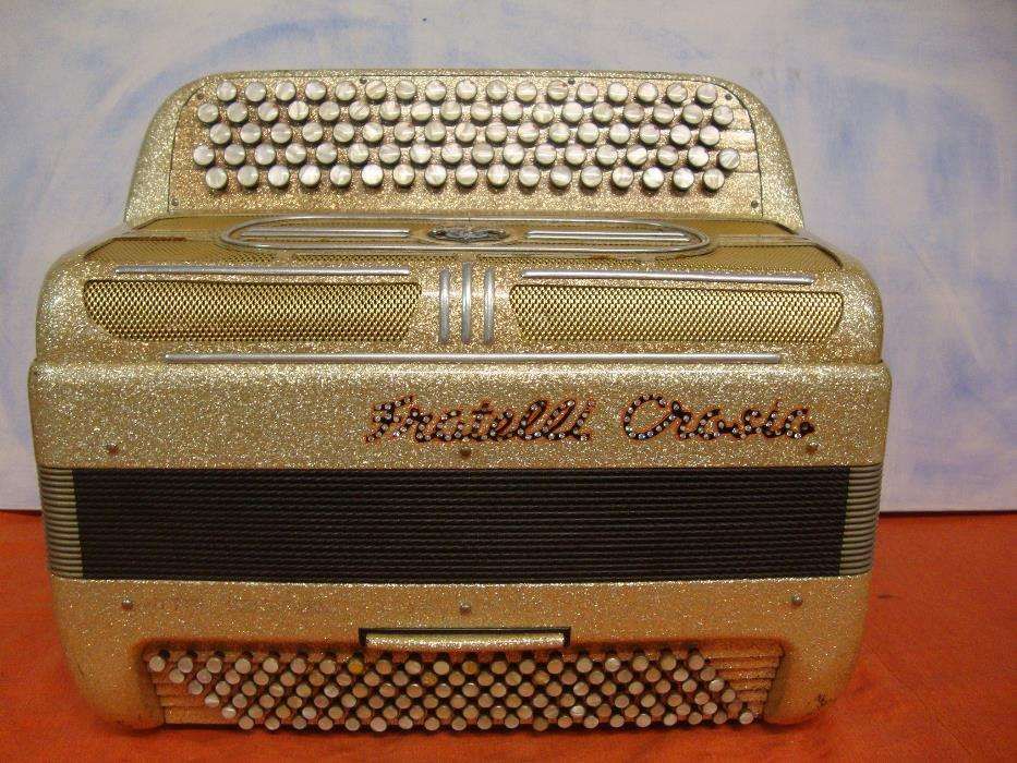Acordeao Fratelli Crosio 4 Voz 120 Baixos, N. 26