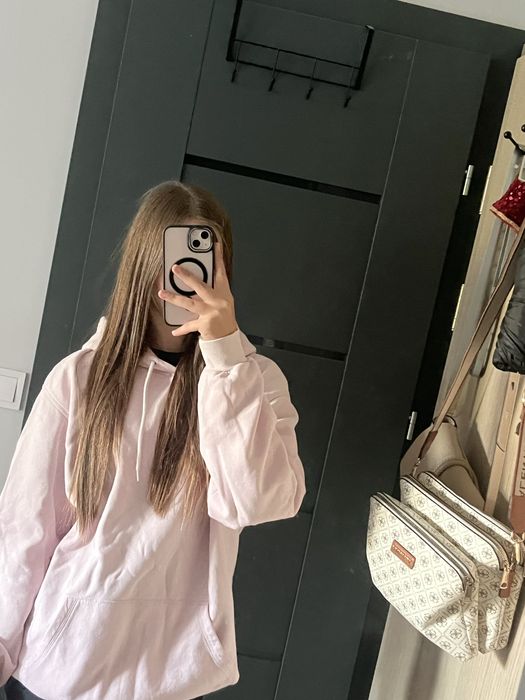 Bluza różowa h&m