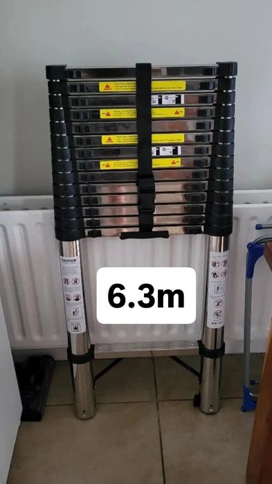 Escada telescópica extensivel 6.3m