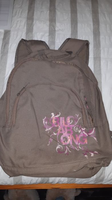 Mochila escolar bill bong+ estojo conjunto