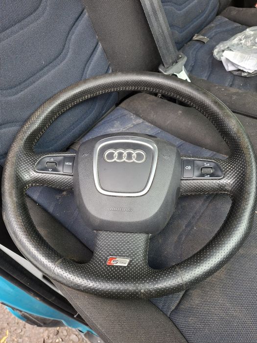 Audi a4 b7 b6 a6 c6 kierownica trój ramięna  S-line kompletna