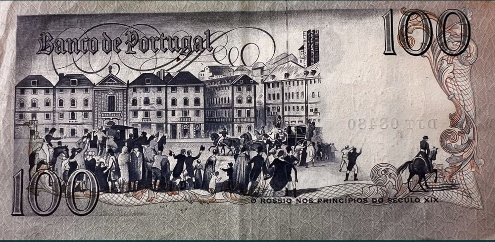 Nota de 100 escudos -ano 1984