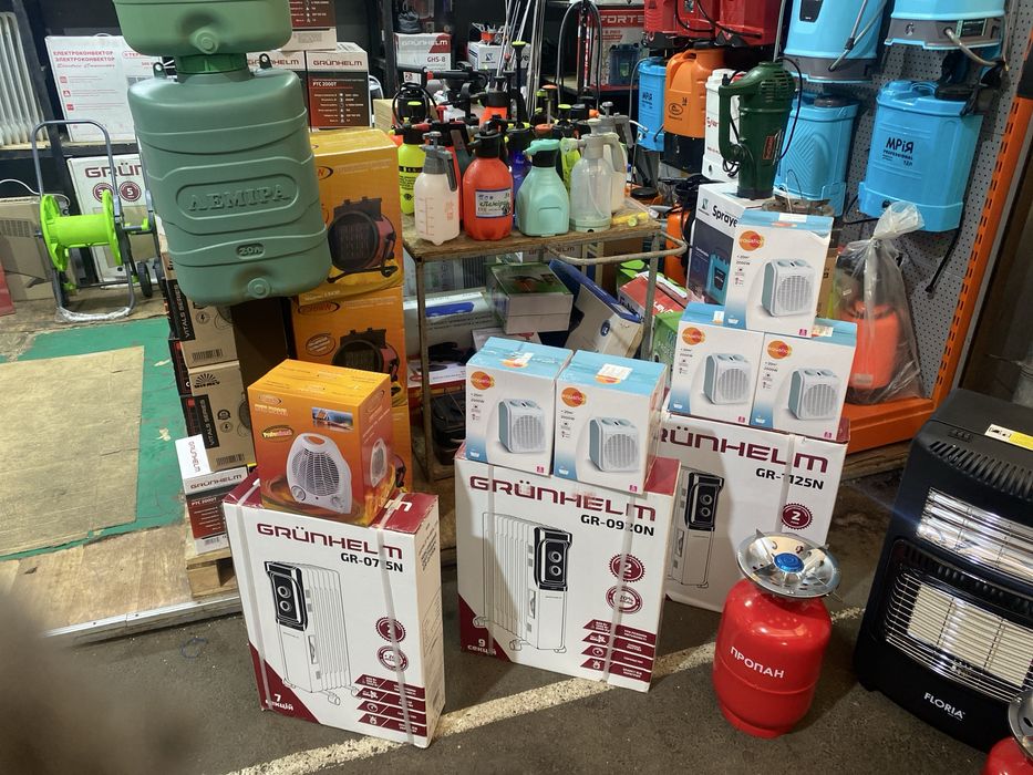 Газовые обогреватели в наличии