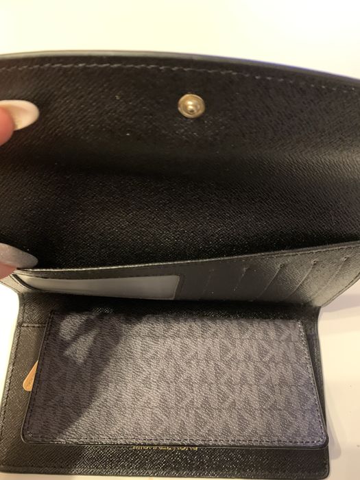 Portfel duży monogram