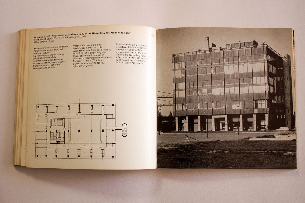Livro Paris Construit (1970)