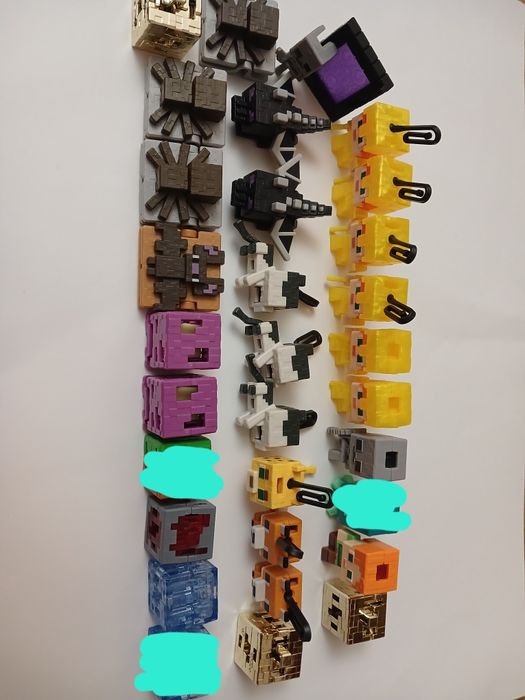 Фігурки кіндер (kinder) джой Майнкрафт, нові