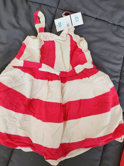Lote de roupa nova de menina 9/12 meses