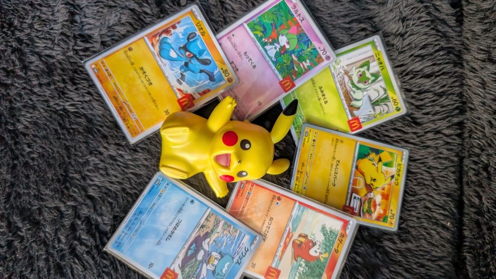 Игрушка Покемон пикачу Макдональдс happy Meal Pikachu япония