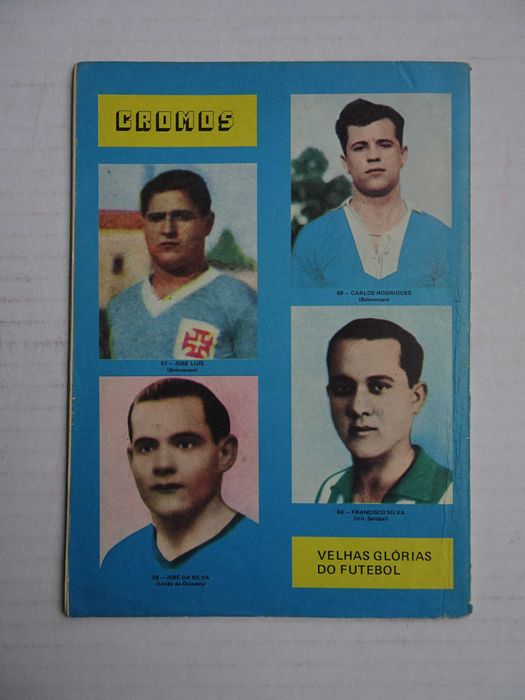 Revista Ídolos Desporto nº 15 Albertino - Boavista (com cromos)