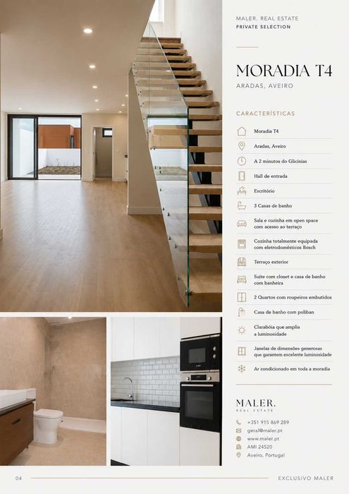 Moradia T4 NOVA Aradas