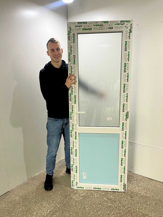 Двері пластикові міжкімнатні, готові ДВЕРИ в наявності