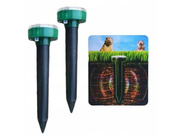 Odstraszacz Solarny na Krety Myszy Szczury Kuny i inne gryzonie nornic