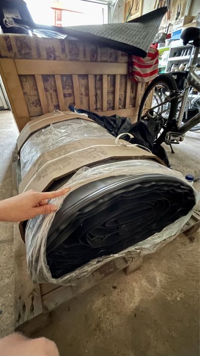 Folia basenowa do oczek wodnych czarna 1mm