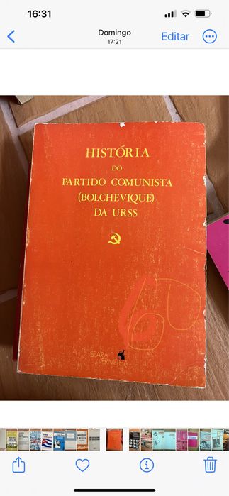 HISTÓRIA DO PARTIDO COMUNISTA (BOLCHEVIQUE) DA URSS.
