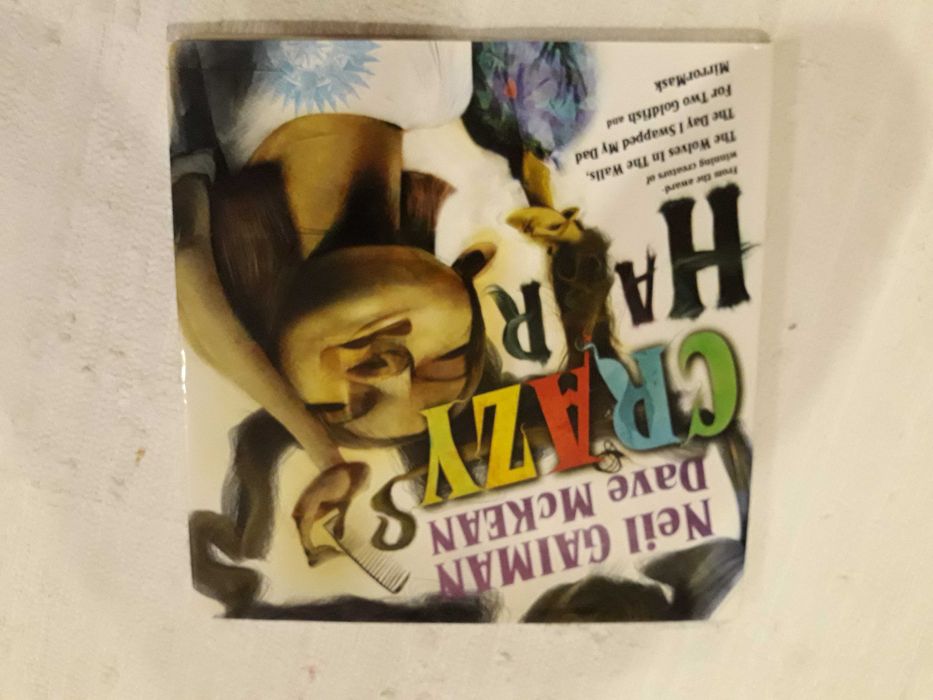 BD Crazy Hair - Neil Gaiman, Dave McKean (capa dura)