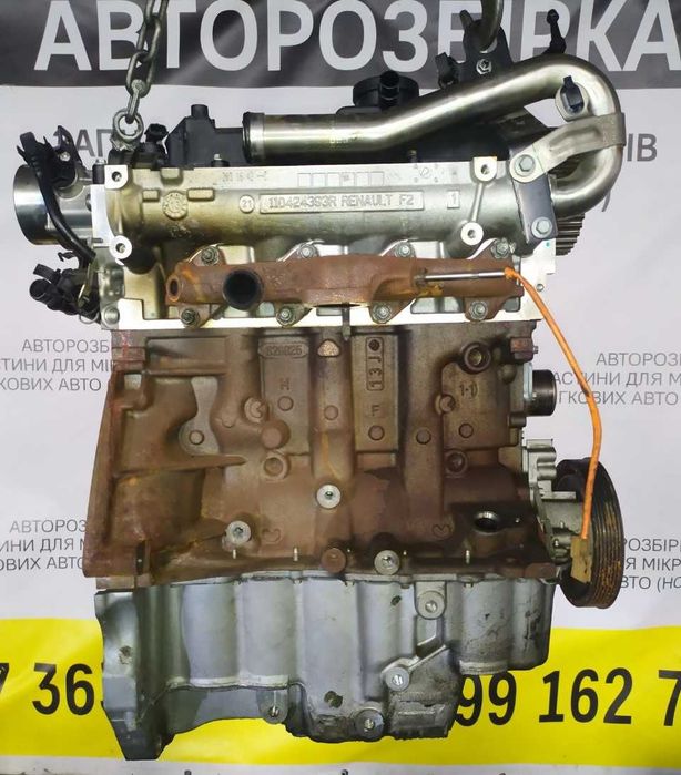 Дизельні двигуни Renault 1.5 / 1.9 / 2.0 / 2.2 / 2.3 / 2.5 dci