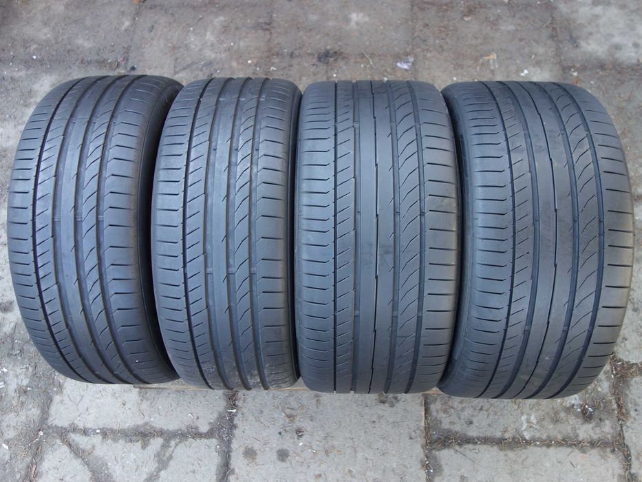 Opony 285/35/20 & 255/40/20 Continental 4 Sztuki JAK NOWE