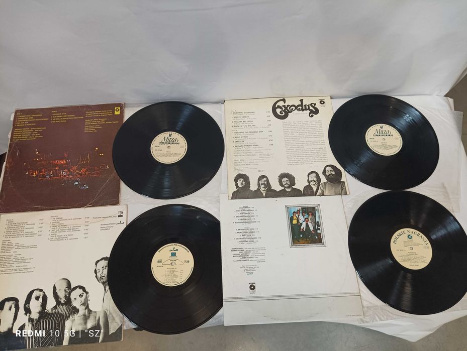 Perfect, Exodus, Maanam, Skaldowie - płyty winyl x 4
