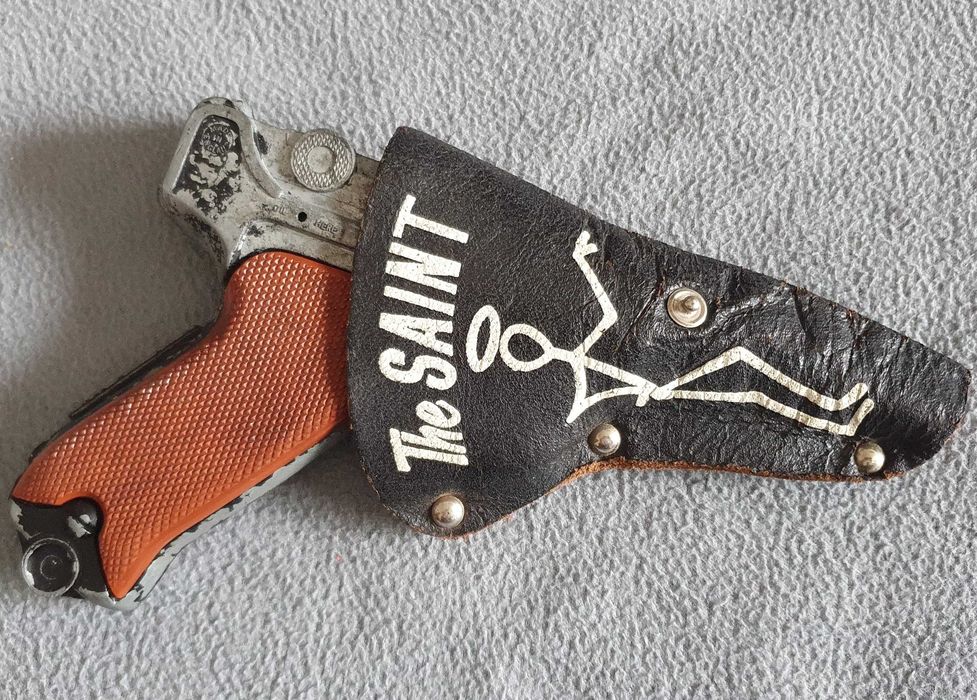 Pistola de brincar The Saint - LONESTAR LUGER 9mm - Anos 60 - England