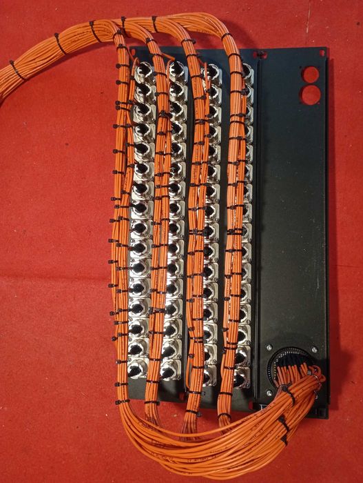 Cabos áudio Link LK Harting Splitter 32, 48, 64 canais, Sub box 12, 16 canais, Socapex