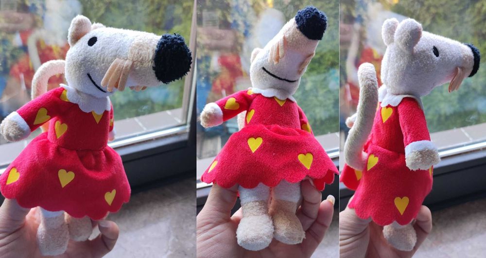 maisy mouse pluszowa miękka zabawka kłapouchy osiołek pluszak maskotka
