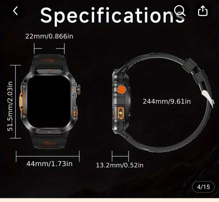 Relógio smartwatch