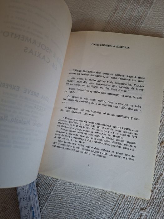 Prisão e Isolamento em Caxias por Modesto Navarro