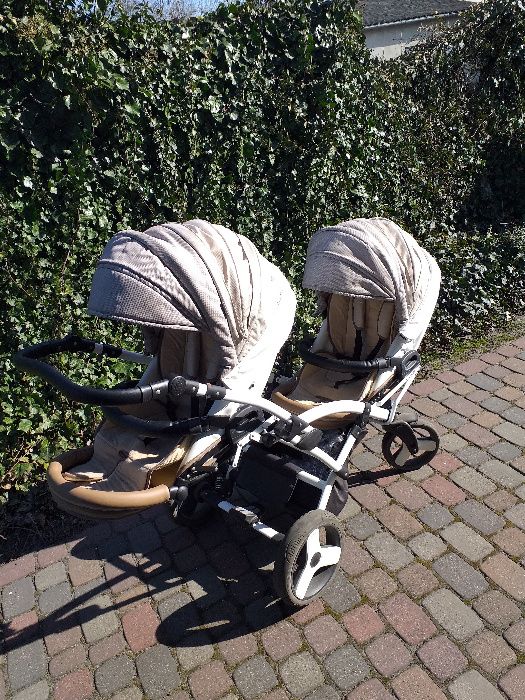 Wózek bliźniaczy TAKO Dalga Lift Duo Slim 2w1