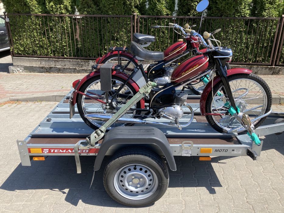 Wynajem przyczepa motocyklowa  / przyczepka do transportu motocykla