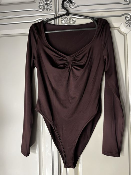 Боді з довгими рукавами