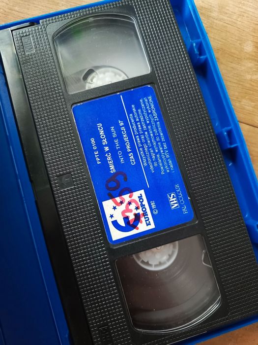 Śmierć w Słońcu kaseta VHS video
